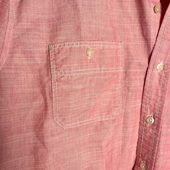 US Polo Assn Button Up Short Sleeve Shirt -Size Large - Picture 4 of 9